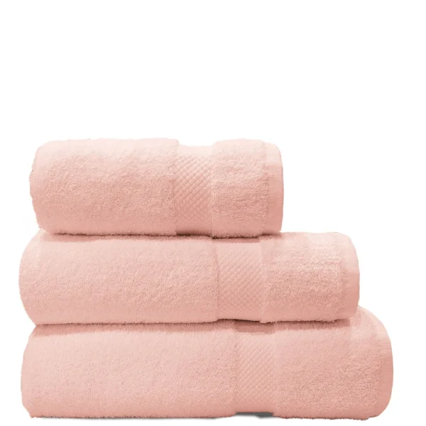 PEACH- 100% COTTON TERRY TOWEL