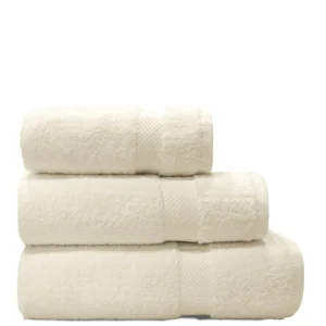 CREAM- 100% COTTON TERRY TOWEL