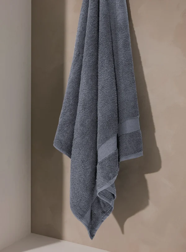 GREY- 100% COTTON TERRY TOWEL - Image 2